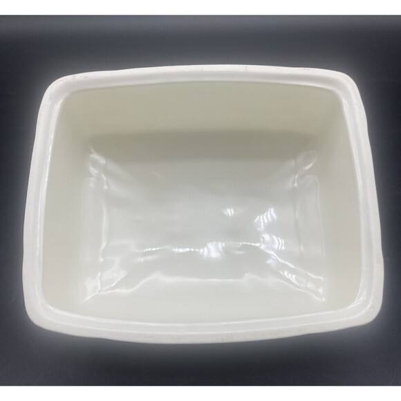VTG MIKASA Country Classics Covered Butter Dish - Picture 8 of 8
